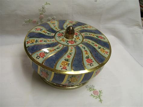 Tin Container Made in England 